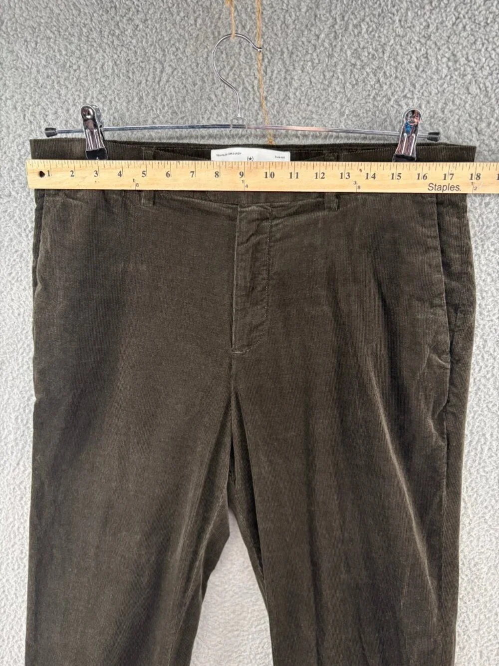 Banana Republic Traveler Corduroy Pants 34x34 Brown